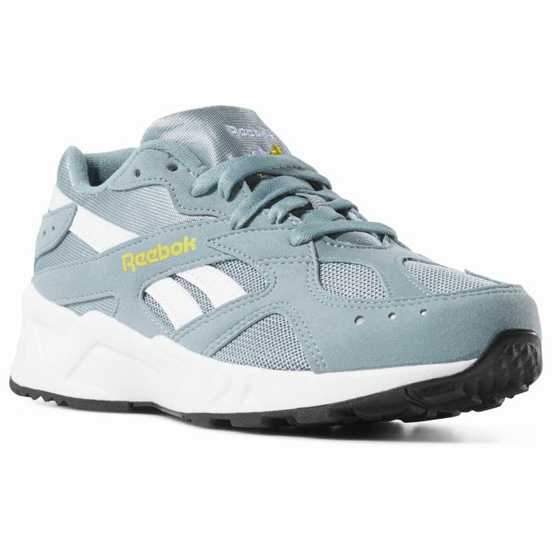 Tenisi Reebok Aztrek Barbati Turcoaz/Albi Romania TJ5519PI
